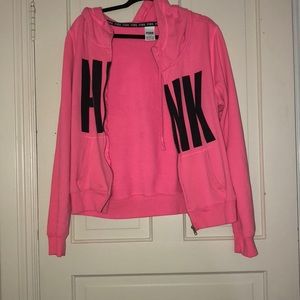 Pink vs sweatshirt